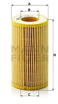 YAĞ FİLTRESİ MANN HU718/1Z