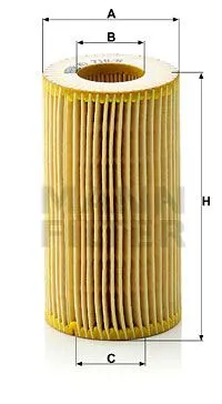 YAĞ FİLTRESİ MANN HU718/6X