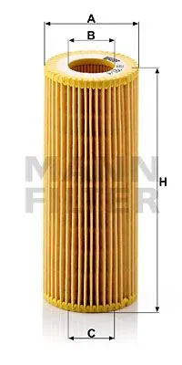 YAĞ FİLTRESİ MANN HU721/4X