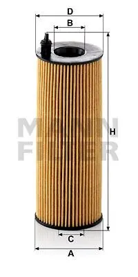 YAĞ FİLTRESİ MANN HU721/5X