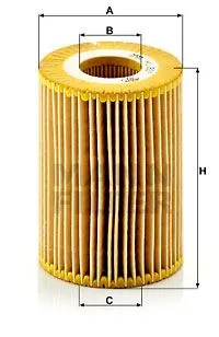 YAĞ FİLTRESİ MANN HU821X