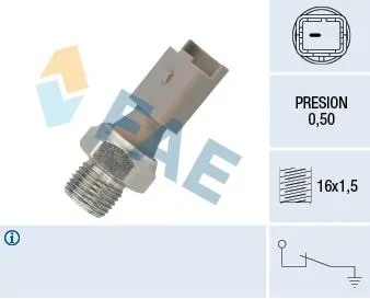 YAĞ MÜŞÜR VE PARÇALARI FAE 12640