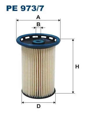 YAKIT FİLTRESİ FILTRON PE 973/7