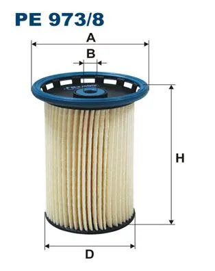 YAKIT FİLTRESİ FILTRON PE 973/8