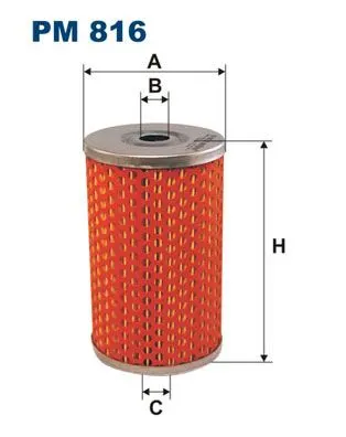 YAKIT FİLTRESİ FILTRON PM816