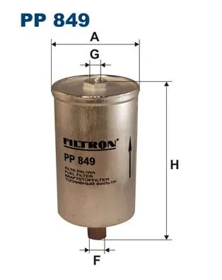 YAKIT FİLTRESİ FILTRON PP 849