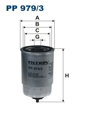 YAKIT FİLTRESİ FILTRON PP 979/3