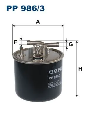 YAKIT FİLTRESİ FILTRON PP 986/3