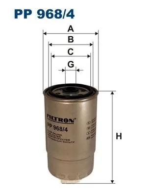 YAKIT FİLTRESİ FILTRON PP968/4