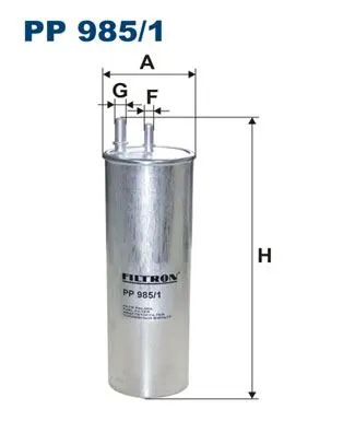 YAKIT FİLTRESİ FILTRON PP985/1