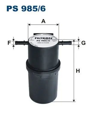 YAKIT FİLTRESİ FILTRON PS985/6