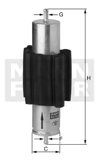 YAKIT FİLTRESİ MANN WK6037