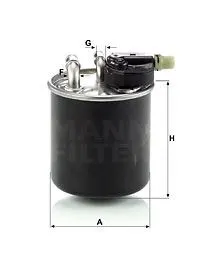 YAKIT FİLTRESİ MANN WK820/14