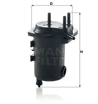 YAKIT FİLTRESİ MANN WK939/12X